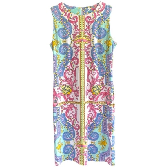 J. McLaughlin Dresses & Skirts - EUC J. McLaughlin Sleeveless Stretch Shift Dress Size Medium